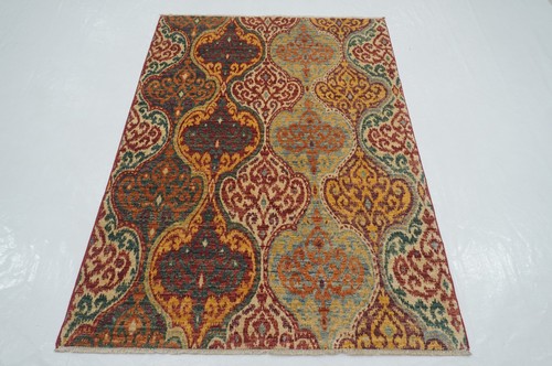 4x6 ikat afghan multicolor - 4x6,